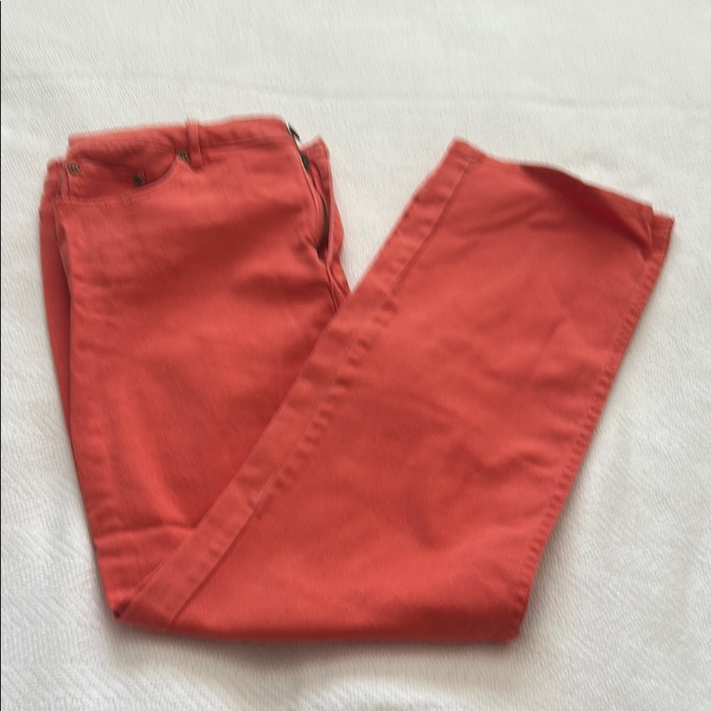 Coldwater Creek Jeans.  Faded Orange. Size 16